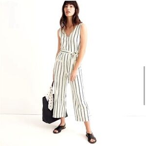 Madewell Marta Striped Pull On Jumper